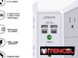 🔥𝐏𝐑𝐎𝐓𝐄𝐂𝐓𝐎𝐑 𝐃𝐄 𝐕𝐎𝐋𝐓𝐀𝐆𝐄 , 5 TOMAS DE CORRIENTE+2USB+2 TIPO C , 𝐏𝐑𝐄𝐂𝐈𝐎 𝟐𝟎𝐔𝐒𝐃( 🅟🅟⓿⓿➋)