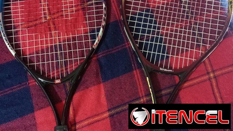 Raquetas y pelotas de tenis