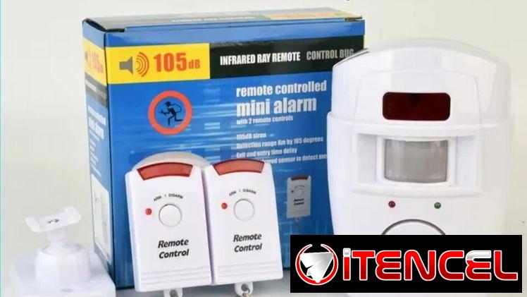ALARMA SENSOR MOVIMIENTO con controles remoto