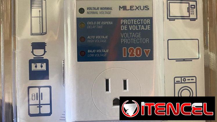 ⚡PROTEJA SUS ELECTRODOMÉSTICOS ⚡PROTECTOR DE VOLTAJE MILEXUS 110V-15A. FACTURA Y GARANTÍA CON MENSAJERÍA. TLF 54833699