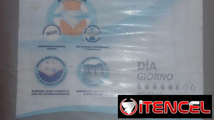 Vendo 1 Paquete de Culeros desechables, tipo blumers, Talla L, trae 10 culeros. Mirar fotos adjuntas.