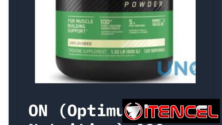 Creatina ON Optimum Nutrition -120