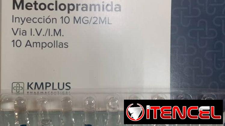 Metoclopramida en ampula