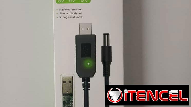 Convertidor de Voltaje USB step Up DC 5v a 12v