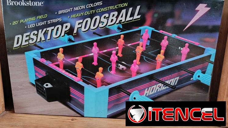 Futbolín de mesa, original, robusto de buena calidad.