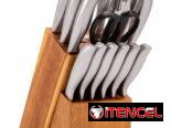 🔪 *SET DE CUCHILLOS DE 15 PIEZAS* 💰 *Precio: 60 USD*