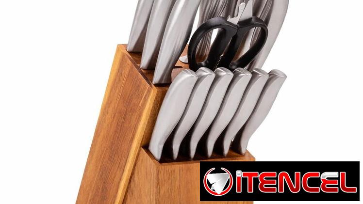 🔪 *SET DE CUCHILLOS DE 15 PIEZAS* 💰 *Precio: 60 USD*
