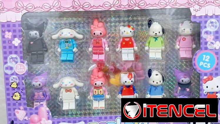 Set  SANRIO Kuromy-My melody-Hello Kitty  (caja x 12)