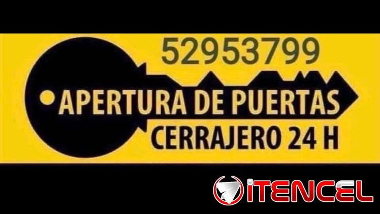 Cerrajero, apertura de puertas 24 horas. 30 años de experiencia