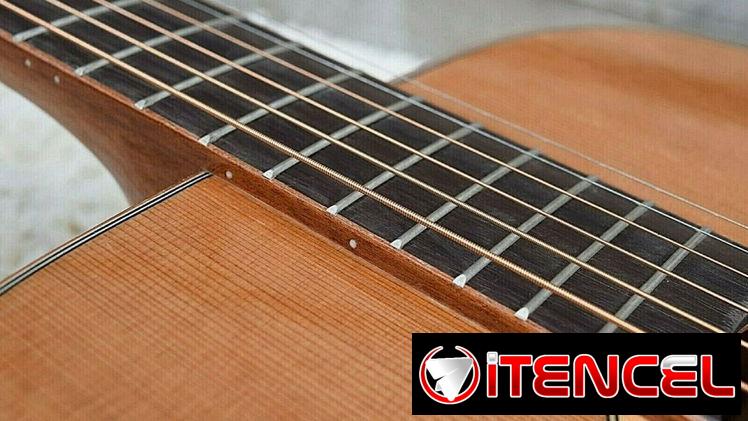 Acoustic Guitar New model Solid Cedar Top, (Canadian brand)
