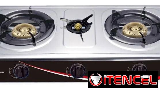 Cocina gas, Premier, 3 hornillas, magneto -mensajería gratis