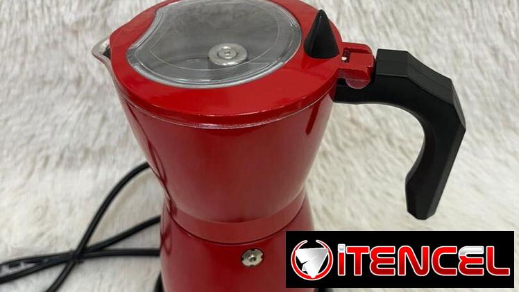 Cafetera eléctrica regulable de 3 a 6 tazas en 14500 cup