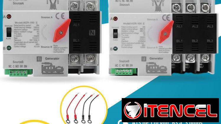 Transfer Automático de 220 y 110 volt