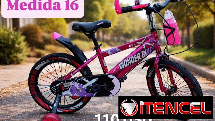 Bicicletas diferentes tamaños para niñas