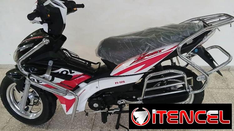 Moto semi automática 125 cc con chapa