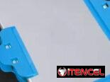 Pinzas plásticas azules ajustables para la reparación de pantallas