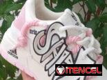 Tenis Adidas New Shita rosa y blanco; y blanco y negro