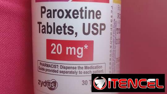 PAROXETINE POMO 30 TABLETAS 20MG