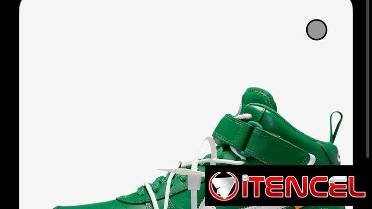 Nike x Off-White Air Force 1 Mid ‘Pine Green’ como nuevas(2 puestas) #43.     DETALLES EN LAS FOTOS