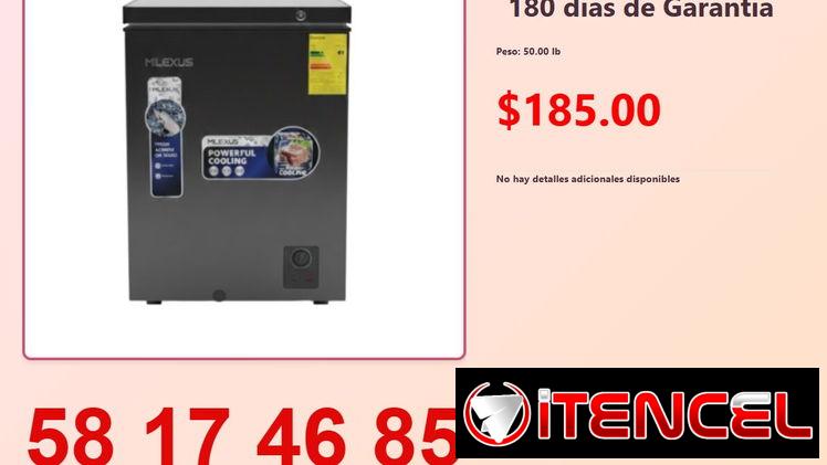 NEVERA HORIZONTAL MILEXUS 3.5 PIES (119L)