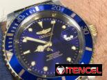 Reloj INVICTA pro diver MOD. 26972 correa y caja (40mm) EN ACERO INOX. ESFERA FLAME FUSION CUARZO JAPONÉS NUEVO EN CAJA.