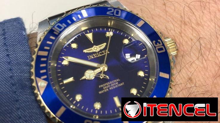 Reloj INVICTA pro diver MOD. 26972 correa y caja (40mm) EN ACERO INOX. ESFERA FLAME FUSION CUARZO JAPONÉS NUEVO EN CAJA.