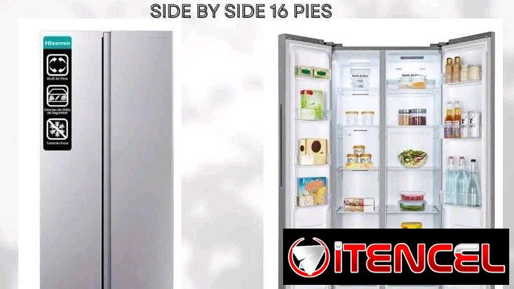 *Refrigerador Hisense de 15.6 pies³*  *Congelación seca* *Inverter*  – Precio: 840 USD  – Con transporte  – Garantía 1 m
