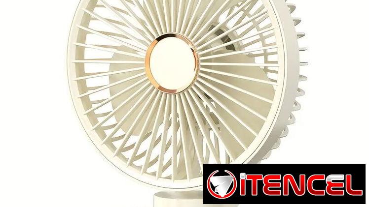 Ventilador recargable de mesa