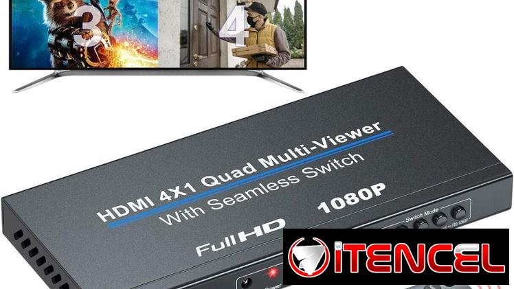 📞53884600.🎇Multivisor HDMI Quad 4 x 1 🎇 Mensajería disponible.🚴