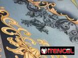 Alfombra decorativa azul