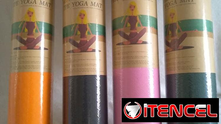 🧘‍♀️ Estera de Yoga Antideslizante   💲 PRECIO: 18 USD: perfecta para Yoga 🧘  Pilates ✨  Estiramientos 💪. 📞56249037
