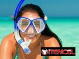 Máscara de buceo y Snorkel para adultos