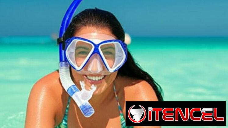 Máscara de buceo y Snorkel para adultos