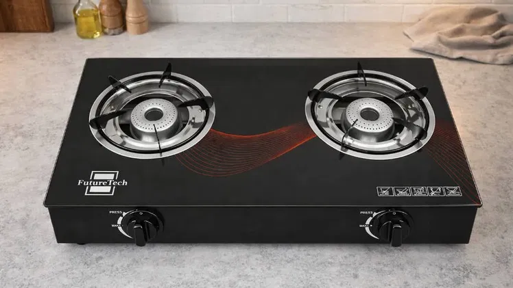 Cocina de gas de Cristal Templado en venta