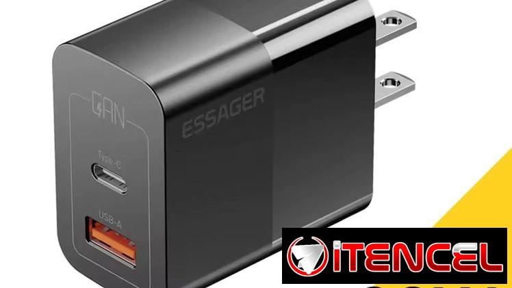 Cargador Iphone 33W Carga Rápida Tecnología GaN NUEVO para Samsung Xiaomi Redmi Móvil Laptop Tablet Ipad