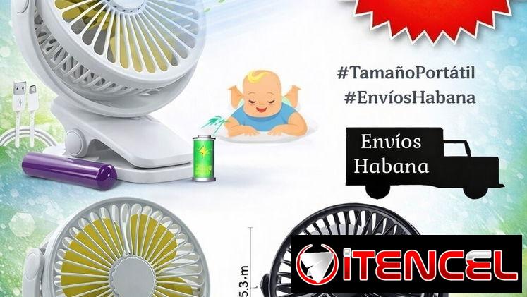 Ventiladores recargables