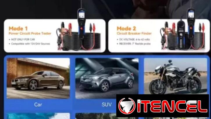 Probador de corriente  VDIAGTOOL-Herramienta para diagnostico eléctrico en autos-Nuevo