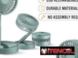 Ventilador recargable