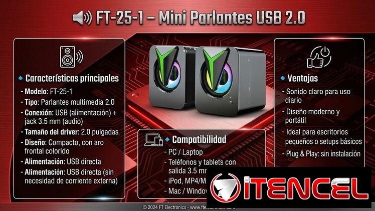 Bocinas RGB 2.0