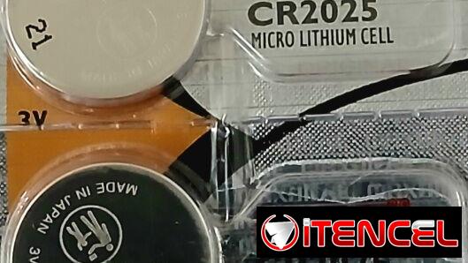 Baterías CR 2025