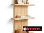 Repisa de pared 3 niveles ESTILO MODERNO MUEBLE