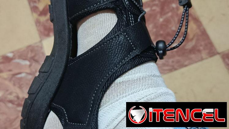 Sandalias originales no 43 y nuevas de paquete,negras