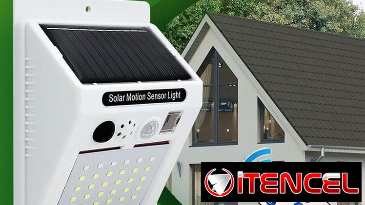 🍀 LUZ CON SENSOR DE MOVIMENTO 🍀 FUNCION ALARMA 🍀 SENSOR OSCURIDAD 🍀 5.887.23.60