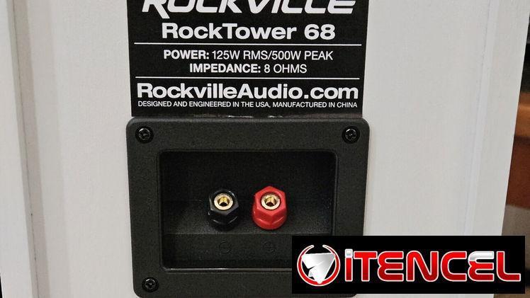 Colunmas Rockville 3 vias > 6.5 Woffer > 8 ohms (Nuevas en caja 📦) a estrenar