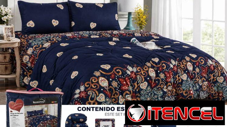 Juego de Edredón de 5 piezas