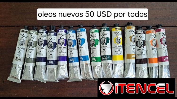 Pinturas de Oleo Materiales de Arte