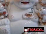 Buda de Porcelana China de 24 cm de alto Hecho en Jingdezhen, provincia de Jiangxi en 200 USD