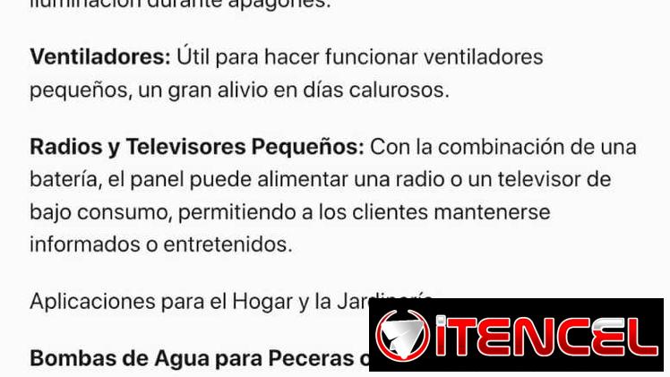 Paneles solares y estaciones de energía