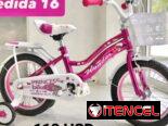 Bicicletas diferentes tamaños para niñas
