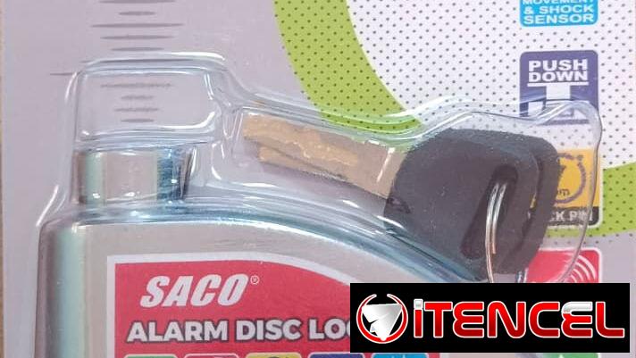 Candados para Motos (con alarma para disco, anticizalla)